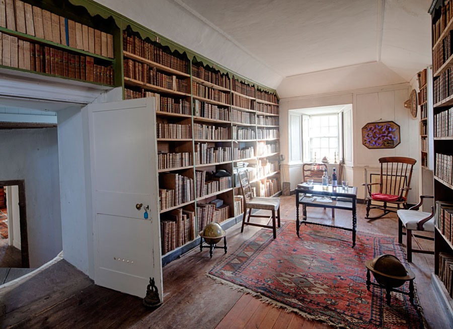 The Library at Craigston Castle