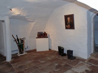 The Cloakroom at Craigston Castle