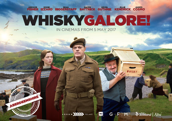 whisky-galore-film shot on location near Craigston Castle