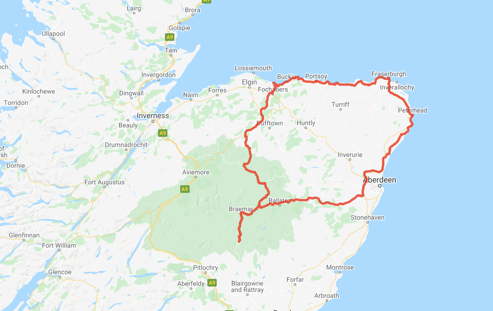 North East 250 - Craigston Castle