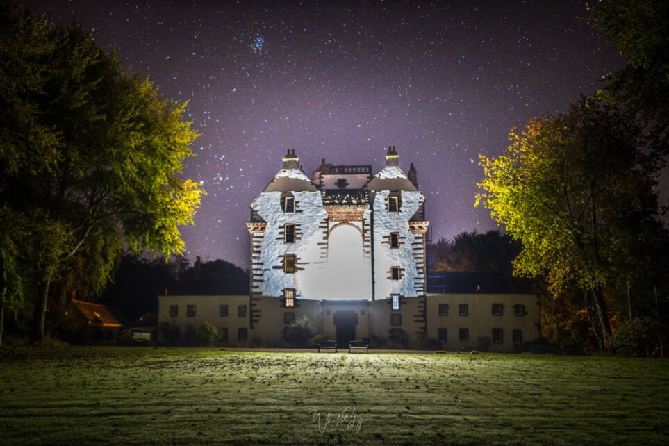 Stargazing at Craigston Castle image © Copyright 2024 Whitesky Photographics