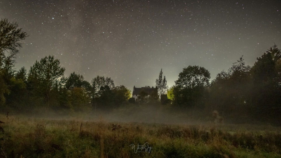 Stargazing at Craigston Castle image © Copyright 2024 Whitesky Photographics