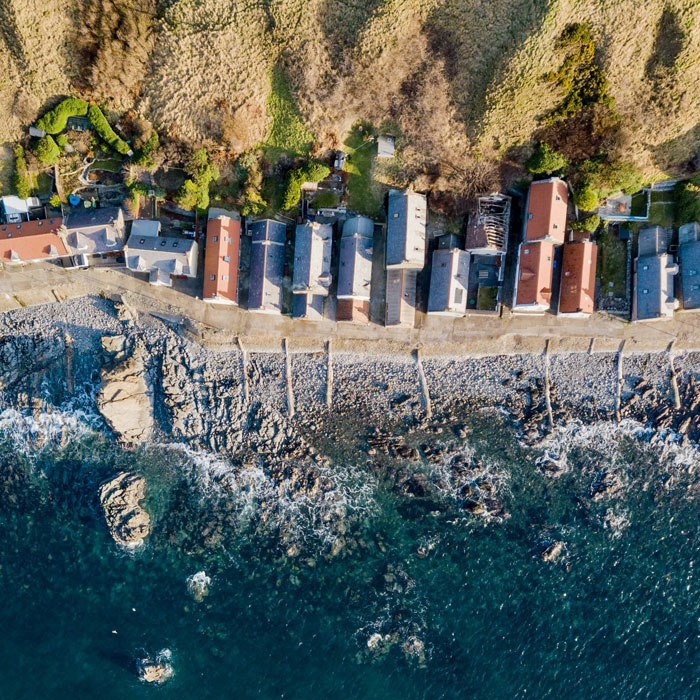 Crovie from above