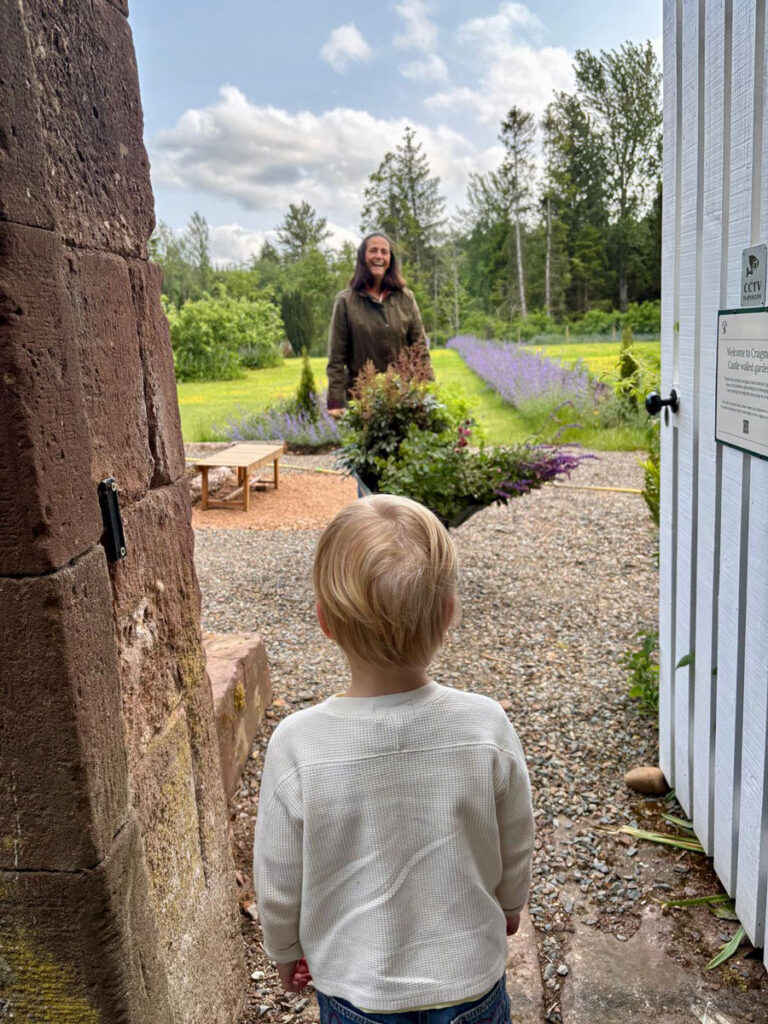 Event space for hire walled garden craigston castle banff scotland