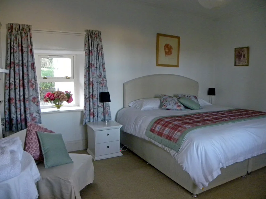 Bedroom at the North Lodge